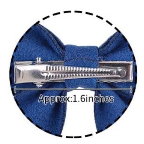 Set of 2 girls hairbows, ivory - Picture 4 of 5